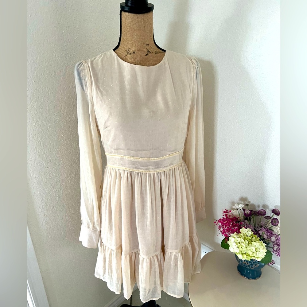 From Red Dress soft cream dress